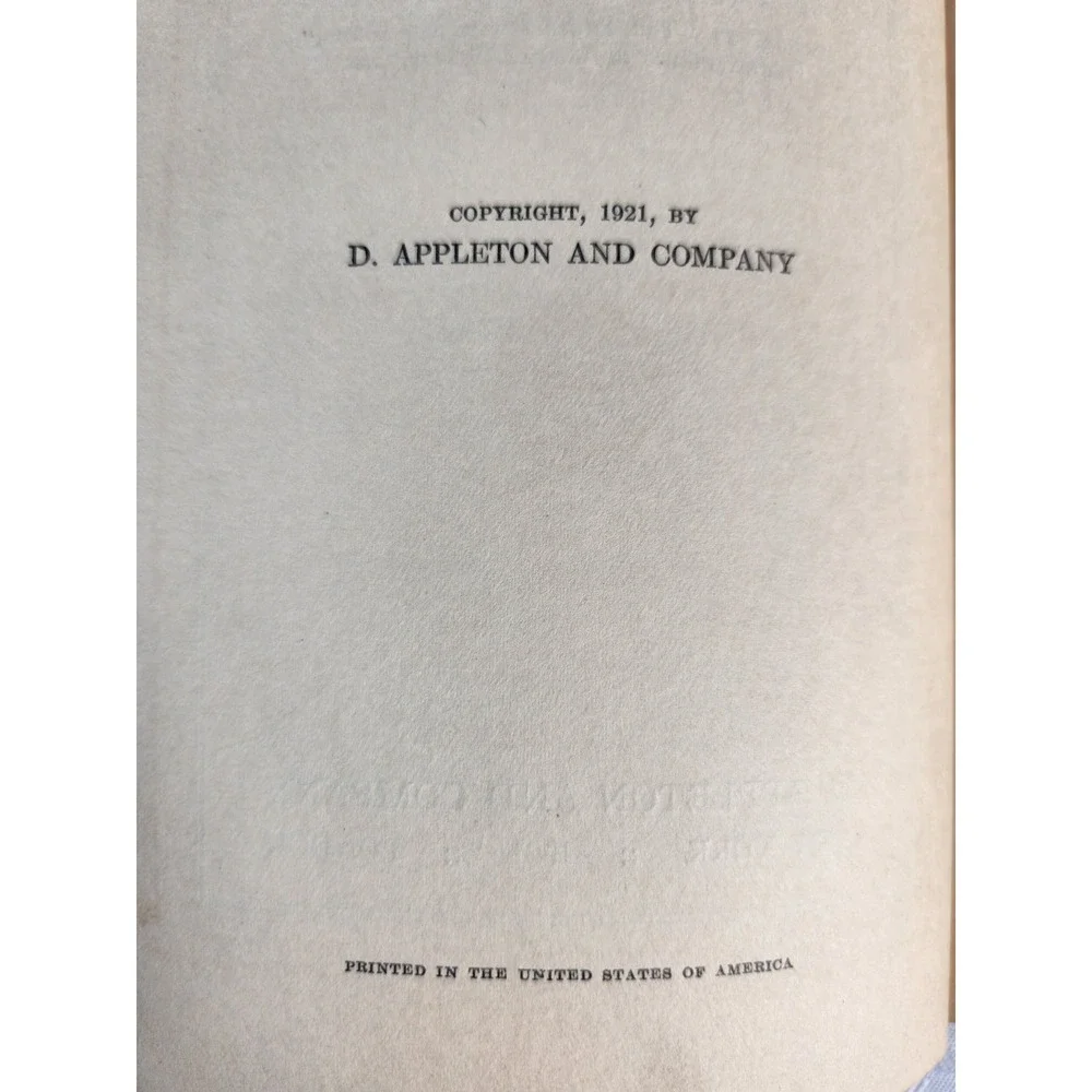 Helen of the Old House by Harold Bell Wright 1921 Hardcover Vintage D. Appleton
